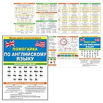 Шпаргалка " Открытая планета " 942 А5 Помогайка по английскому языку, мелованная бумага, гармошка, в развернутом виде 588х210мм, текст