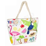 Сумка пляжная " Миленд " Яркие тропики, 46*36см