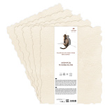 Акварельная бумага " Лилия Холдинг " 210*300мм 5л слоновая кость, лицевая сторона - средне-зернистая поверхность, обратная сторона не зернистая, плотность - 400 г/м2