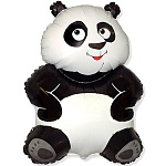 Шар фольгированный фигурный " Браво " 14"/36см Большая панда