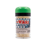 Зубочистки " Wikky " бамбуковые 300шт, пластиковая баночка
