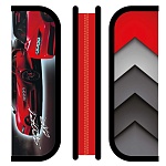 Пенал " Пчелка " ПО-501 1 отд 190*65*30мм Красная тачка, Лайт