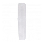 Пенал-тубус " Пчелка " ПТП-1 1 отделение 195*40мм, бесцветный, пластиковый