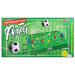 Игра настольная " Футбол " 43*25см, в наборе: ворота-2шт, игроки-12шт, мяч 1шт, наклейки, инструкция, картонная упаковка 53,5*29*6см