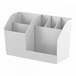 Подставка для пишущих принадлежностей " Erich Krause " Submarine, Classic, пластик, 6 отделений, 8,5*10,0*17,2, белый