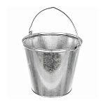 Ведро " Липецк " 15л оцинкованное, с металлической ручкой, без крышки