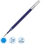 Стержень гелевый для автоматической ручки Crown "Auto Jell" синий, 110мм, 0,7мм