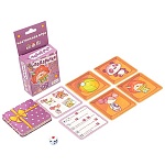 Игра настольная " Эврикус " Подарочки, состав: 30 карточек, кубик, правила игры, картонная упаковка, европодвес