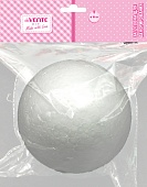 Заготовка пенопластовая " deVente " Шар d=10см 1шт, пакет, европодвес