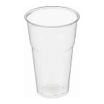 Стаканы одноразовые 500мл 100шт пластиковые прозрачные