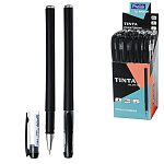 Ручка гелевая " Mazari " Tinta, черная, 0,5мм, игольчатый пишущий узел, пластиковый корпус, сменный стержень 130 мм, картонная упаковка