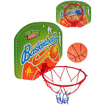 Набор для игры в баскетбол " Рыжий кот " корзина, мяч, в сетке