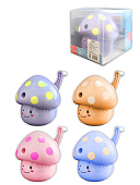 Точилка механическая " KWELT " Mushroom, 8*9*8,5см, ассорти (без возможности выбора дизайна), пластиковая упаковка 8,5*11*9см