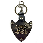 Брелок для ключей кожаный" ЧерепОК "