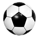 Шар фольгированный 18"/46см Круг Футбольный мяч