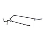 Крючок " Shols " 200мм d=4,8мм одинарный, оцинкованный, шаг 50мм