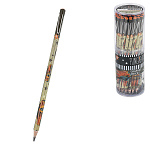 Карандаш ч/гр " Bruno Visconti " Fun. Машина, НВ, трехгранный, пластиковый, заточенный, пластиковый тубус