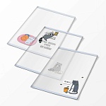 Обложка для тетрадей " Феникс " ПВХ 350*216мм 120мкм Жизнь животных, ассорти, 3шт, пакет