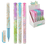 Ручка шариковая " Bruno Visconti " Primavera, синяя 1,0мм, толщина письма 0,9мм, пластиковый корпус, покрытие soft-touch, цвета корпуса - multicolor, колпачок с клипом, сменный стержень, картонный дисплей