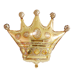 Шар фольгированный фигурный 30"/76см Корона