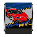 Сумка для сменной обуви " Пчелка " СДС-3 Red Car 42*34см цветная, с рисунком, ткань