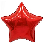 Шар фольгированный " Браво " 18"/46см Звезда Красная