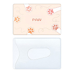 Обложка-карман для карточек " ДПС " Лапки 64*96мм ПВХ