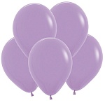 Шар латексный " Браво " пастель 12"/30см светло-сиреневый