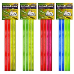 Набор закладок-ляссе " Нетеряшки " № 4 для формата А5 универсальные цвета самоклеющиеся, ассорти, из 4-х узких лент