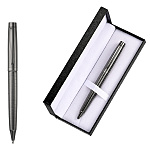 Ручка шариковая " Mazari " Mag GB, синяя, 0,7мм, сменный стержень 99мм, пулевидный пишущий узел, поворотный механизм, металлический корпус, упаковка - футляр