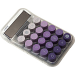 Калькулятор настольный 10 разрядов " deVente " Degrade DD-1, 125*150*18мм, двойное питание, сиреневый