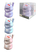 Точилка механическая " KWELT " Kitty, 6,5*6,5*10,5см, ассорти (без возможности выбора дизайна), пластиковая упаковка 9,5*8,5*11см