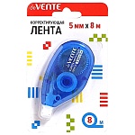 Корректирующая лента " deVente " 5мм*8м, картонный блистер, европодвес