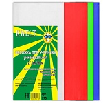 Обложка для учебников " KWELT " ПЭ 275*560мм 150мкм универсальная, с цветными клапанами