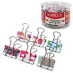 Зажимы " KWELT " с печатью 25мм 48шт/уп