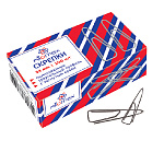 Скрепки " Attomex " 33мм оцинкованные, треугольные, 100шт, картонная коробка