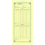 Бланк " Ресторанный счет Бар-Кухня " 2-х слойный самокопирующийся, 100 листов