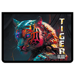 Папка " Пчелка " А4-29 (325*230*55мм) молния сверху Кибервоин, печать на пластике