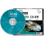 Диск CD-RW " Mirex " 700 Мб 4X-12X Slim case