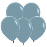 Шар латексный " Браво " пастель 12"/30см лазурный голубой