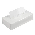 Салфетки бумажные 2-сл " Plushe " Professional 100шт белые, Professiona,l V-сложение, в коробке, 14 г/м2