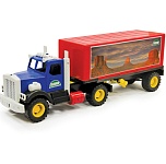 Машинка " Лена " Трейлер, пластик, 67x22x15см, в пакете