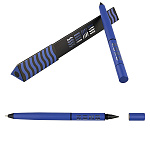 Ручка подарочная шариковая " Стихия " 2в1, вечный карандаш, синяя, 1,0мм, цвет корпуса- синий, материал корпуса- металл, индивидуальная упаковка
