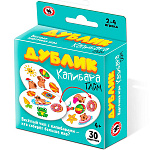 Игра развивающая " Русский стиль " Дублик Капибара тайм, состав: 30 картонных карточек, картонная упаковка 9*11*3см, от 4лет