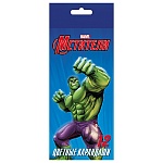 Карандаши цветные деревянные VK Мстители 12цв " Hatber " шестигранные, картонная упаковка, европодвес