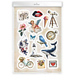 Наклейки " Феникс " А5 Любимые стикеры. Винтаж 2