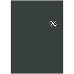 Книга учета 7БЦ, А4 96л, клетка, офсет, сшивка " Проф-Пресс " Графит- 2