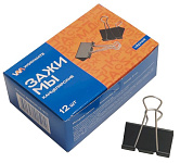 Зажим д/бум Workmate 51мм черный 12шт/уп