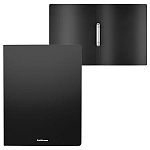 Папка 2 кольца " Erich Krause " А4 24мм Matt Classic черная, пластик 0,40мм, с текстурой поверхности " песок "