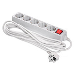 Сетевой фильтр " Buro "  5м 5 розеток серый